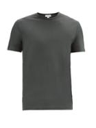 Matchesfashion.com Sunspel - Crew-neck Cotton-jersey T-shirt - Mens - Dark Green