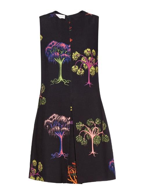 Stella Mccartney Daisy Psychedelic Garden-print Dress