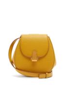 Matchesfashion.com Bottega Veneta - Grained Leather Belt Bag - Womens - Light Yellow