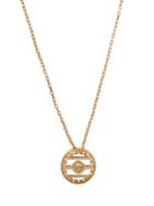 Matchesfashion.com Versace - Medusa Cut Out Pendant Necklace - Mens - Gold