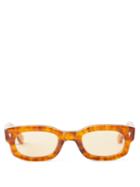 Jacques Marie Mage - Whiskeyclone Square Acetate Sunglasses - Mens - Tortoiseshell