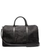 Matchesfashion.com Valentino - Camouflage Technical Jacquard Holdall - Mens - Black