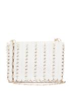 Matchesfashion.com Paco Rabanne - Clover Chainmail Leather Shoulder Bag - Womens - White