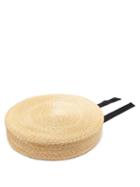 Matchesfashion.com Eliurpi - Pill Box Straw Hat - Womens - Beige