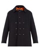 Lanvin Single-breasted Wool And Mohair-blend Pea Coat