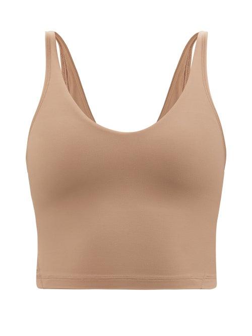 Lululemon - Align Cropped Tank Top - Womens - Light Brown