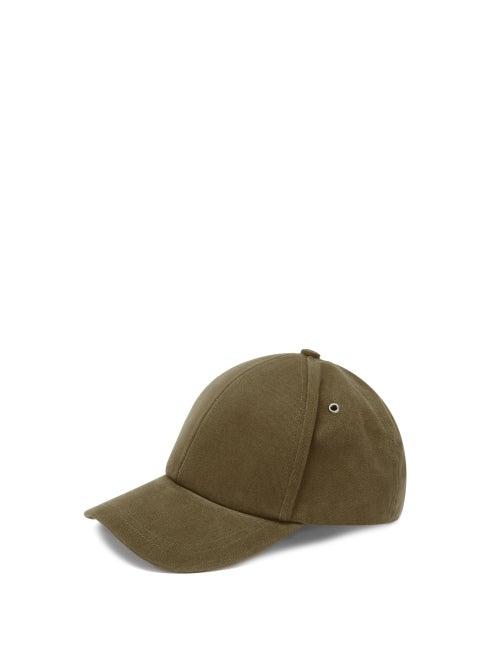 Matchesfashion.com Paul Smith - Signature-stripe Cotton-twill Baseball Cap - Mens - Green