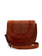 Matchesfashion.com Altuzarra - Ghianda Mini Stud Embellished Leather Bag - Womens - Brown