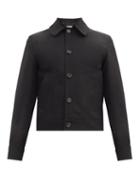 Matchesfashion.com Marni - Cropped Wool-twill Jacket - Mens - Black