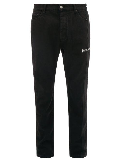 Matchesfashion.com Palm Angels - Track Pant Insert Jeans - Mens - Black
