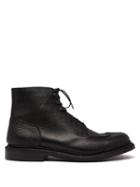 Matchesfashion.com Grenson - Grover Grained Leather Ankle Boots - Mens - Black