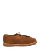 Matchesfashion.com Jacques Soloviere - Lace-up Suede Loafers - Mens - Light Brown
