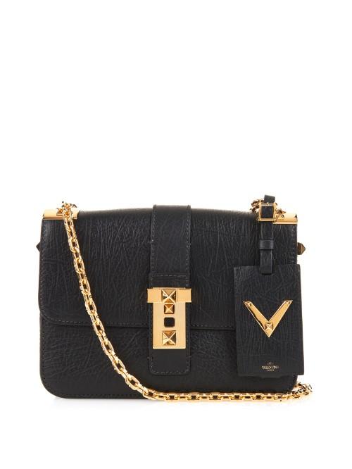 Valentino B-rockstud Leather Shoulder Bag