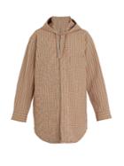 Acne Studios Merves Hooded Checked Jacket