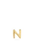 Matchesfashion.com Otiumberg - Alphabet 9kt Gold N-z Single Earring - Womens - Yellow Gold