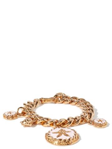 Matchesfashion.com Versace - Trsor De La Mer Starfish-charm Bracelet - Womens - Pink Gold