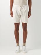 Thom Sweeney - Drawstring-waist Linen Shorts - Mens - Cream