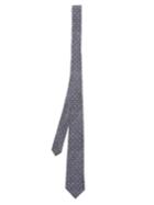 Brunello Cucinelli Polka-dot Print Linen-blend Tie