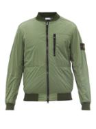 Stone Island - Skin Touch Bomber Jacket - Mens - Green