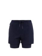 Matchesfashion.com Jacques - Sprint Ribbed Compression Shorts - Mens - Navy