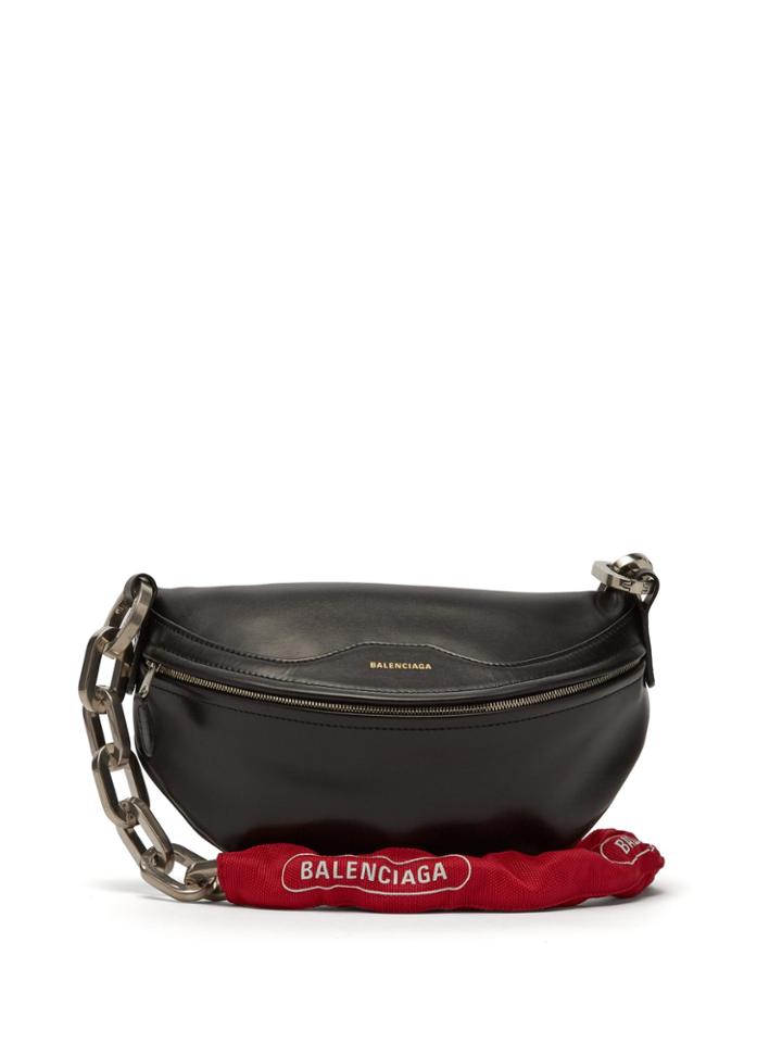 Balenciaga Souvenir Xs Bike-chain Leather Bag