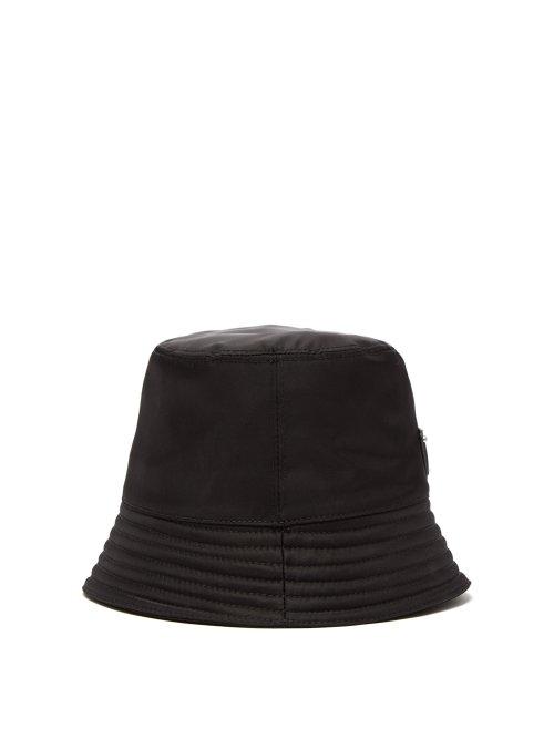 Matchesfashion.com Prada - Logo Bucket Hat - Mens - Black