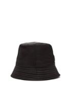 Matchesfashion.com Prada - Logo Bucket Hat - Mens - Black