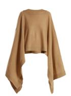 Le Kasha Boat-neck Cashmere Cape