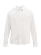 Raey - Long-sleeved Cotton Shirt - Mens - White