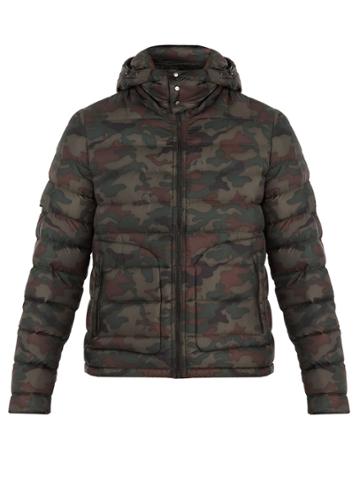 49 Winters Sloane Detachable-hood Quilted-down Jacket