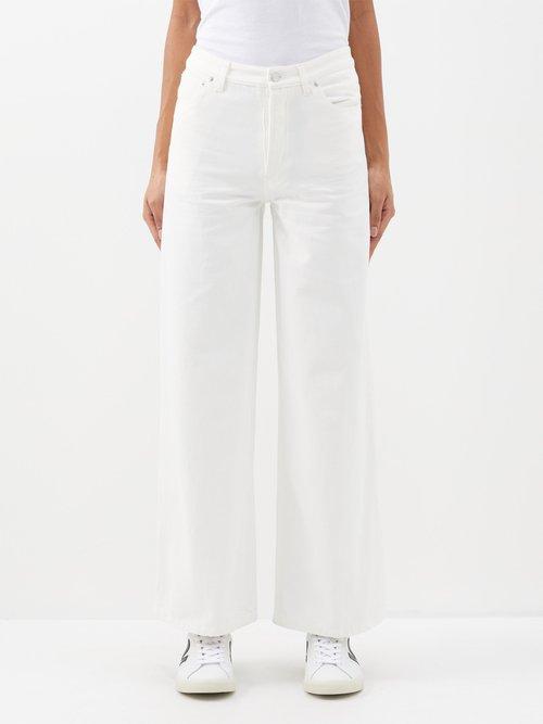 A.p.c. - Elisabeth Wide-leg Jeans - Womens - Off White