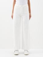 A.p.c. - Elisabeth Wide-leg Jeans - Womens - Off White
