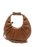 Matchesfashion.com Staud - Moon Mini Leather Shoulder Bag - Womens - Beige