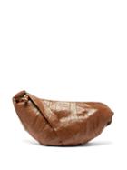 Matchesfashion.com Lemaire - Croissant Large Coated-linen Cross-body Bag - Womens - Tan