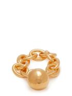 Matchesfashion.com Bottega Veneta - Gold Plated Chain Link Bracelet - Womens - Gold
