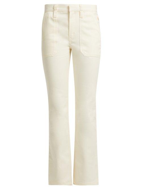 Matchesfashion.com Chlo - Straight Leg Jeans - Womens - Cream