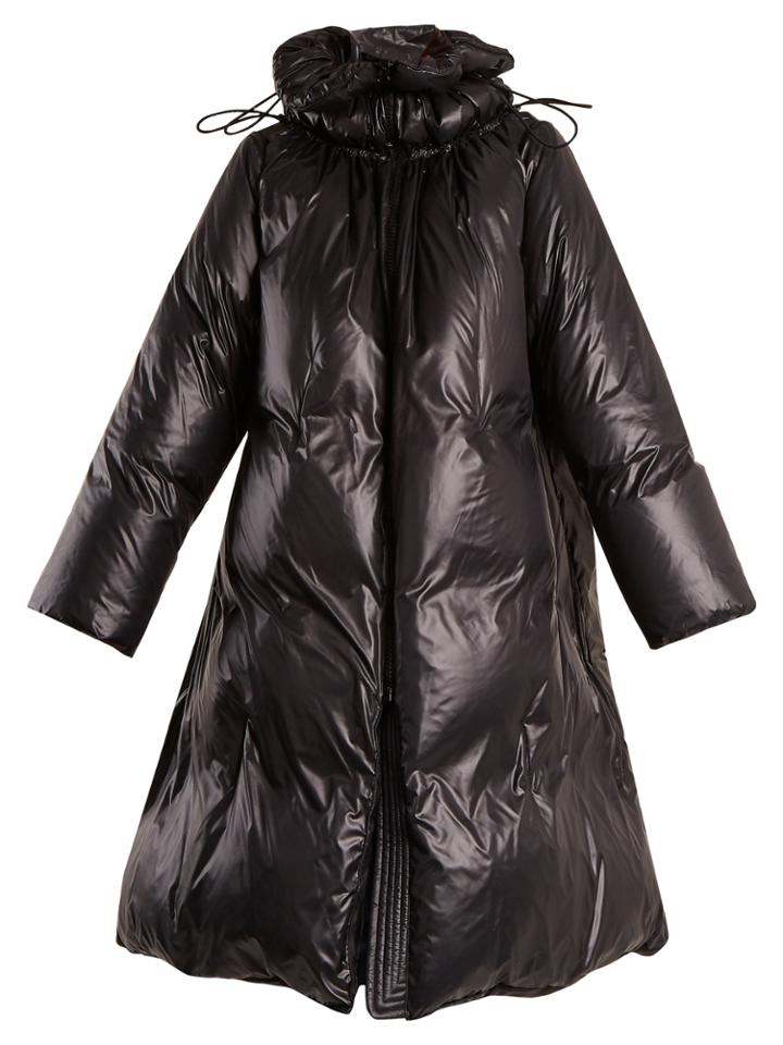 Mm6 By Maison Margiela Oversized Padded Nylon Coat