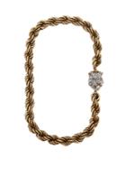 Gucci Chunky Feline Head Necklace