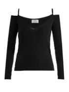 Prada V- Neck Cashmere-blend Top