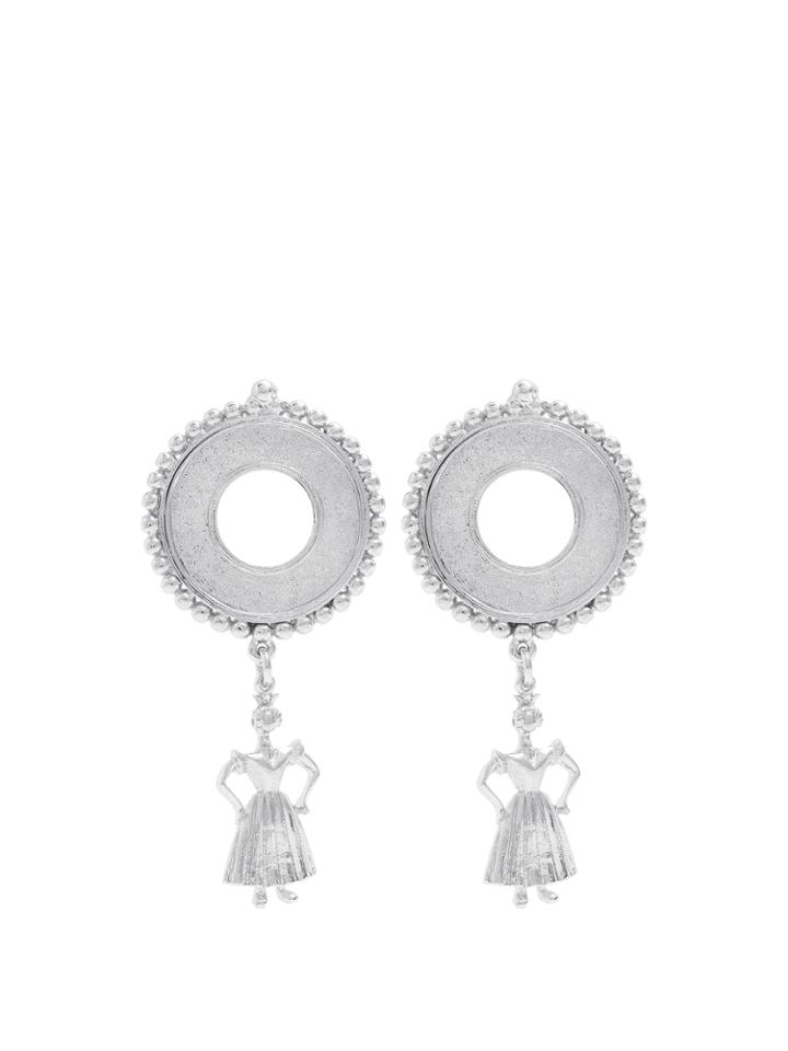 Emilia Wickstead Lucie Ballerina-drop Earrings