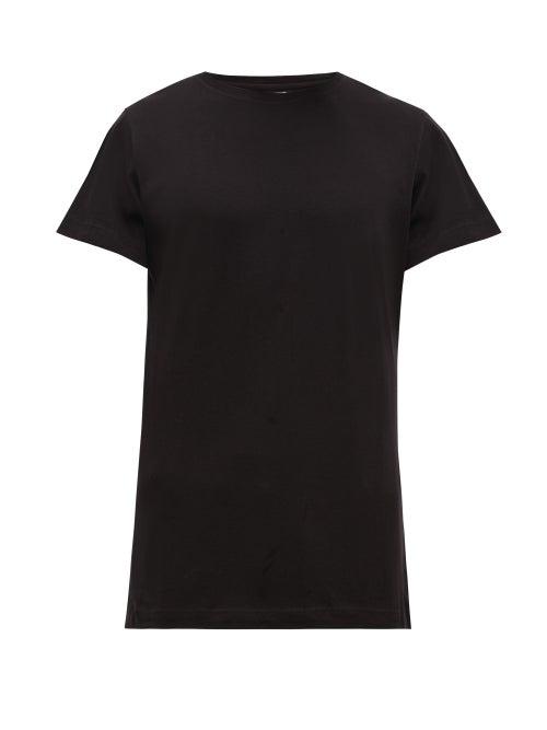 Matchesfashion.com John Elliott - Supima Cotton Blend T Shirt - Mens - Black