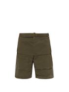 Matchesfashion.com Jw Anderson - Panelled Cotton Twill Shorts - Mens - Khaki