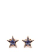 Matchesfashion.com Selim Mouzannar - Istanbul Sapphire & Diamond Star Earrings - Womens - Blue