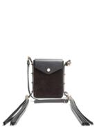 Matchesfashion.com Isabel Marant - Teinsy Suede And Leather Cross Body Bag - Womens - Black