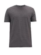 Matchesfashion.com A.p.c. - Diego Striped Cotton-jersey T-shirt - Mens - Black Multi