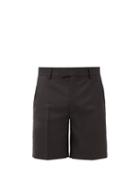 Sfr - Sven Twill Suit Shorts - Mens - Black