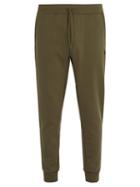 Matchesfashion.com Polo Ralph Lauren - Logo Embroidered Cotton Jersey Track Pants - Mens - Green