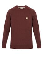 Maison Kitsuné Fox-appliqu Cotton Sweatshirt