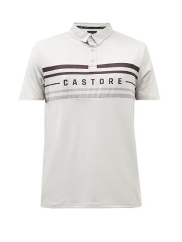 Castore - Technical-jersey Polo Shirt - Mens - Grey