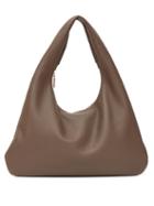 Matchesfashion.com The Row - Grained-leather Shoulder Bag - Womens - Brown